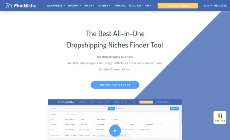 FindNiche - FindNiche is an all-in-one dropshipping software. Dropshipping niches