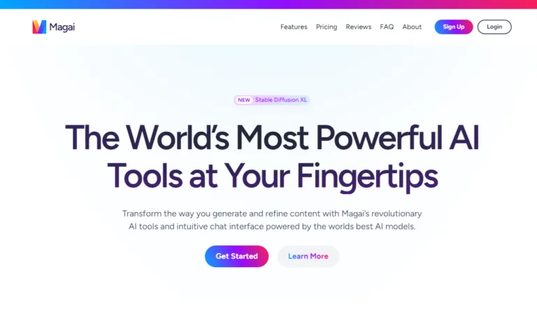 Featured tools Magai The Best AI Chatbots + Powerful Tools. Magai gives you access to the worlds most advanced AI chabot models. Next generation AI tools for content creators.