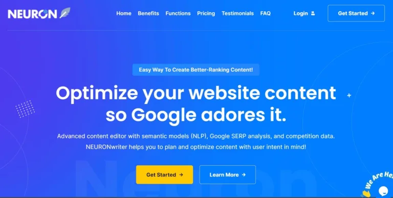Featured tools Neuronwriter Optimize your website content so Google adores it. Advanced content editor with semantic models (NLP)