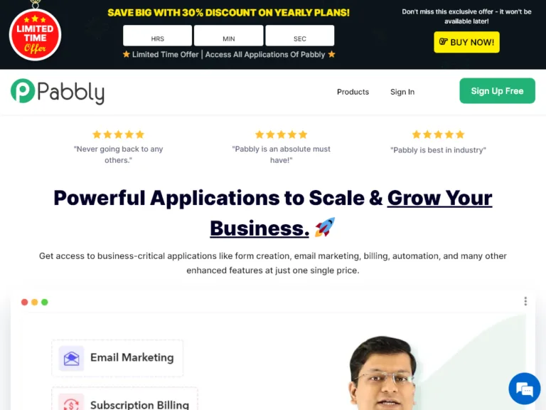 Featured tools Pabbly Easily Connect Multiple Applicationsand Automate your Tasks!