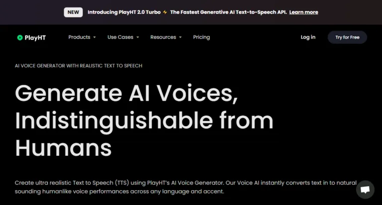 PlayHT - AI Voice Generator with 600+ AI voices. Generate realistic Text to Speech