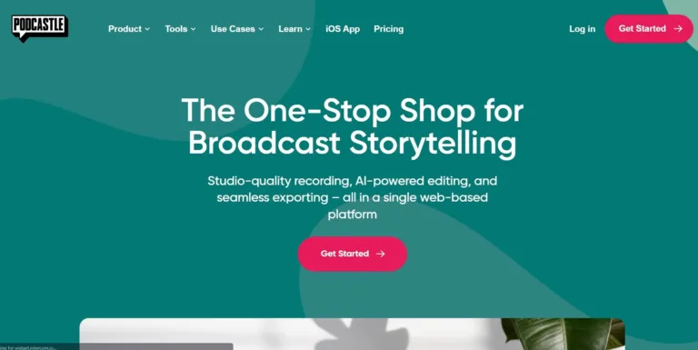 Featured tools Podcastle The One-Stop Shop for Broadcast Storytelling. Great AI tool for podcasters or anyone who deals with long-form video creation.