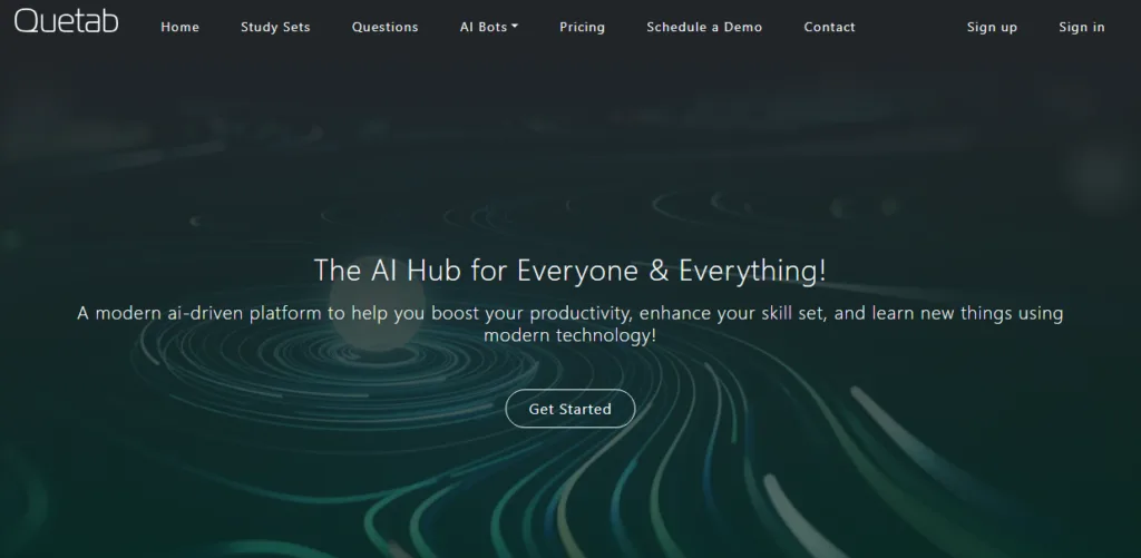 QueTab - A modern ai-driven platform to enhance your skill set