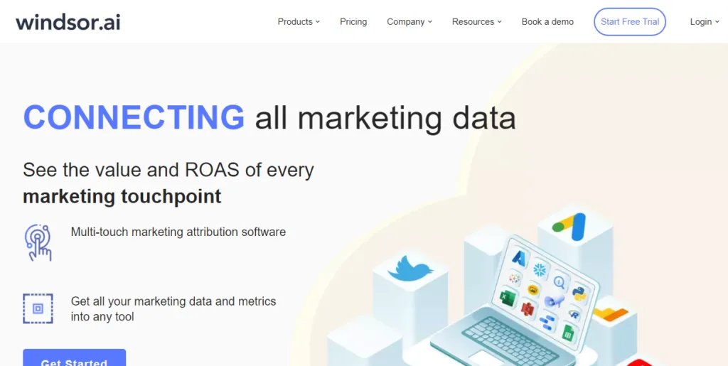 Windsor Ai AI-Powered Marketing Data Attribution Software & attribution modelling