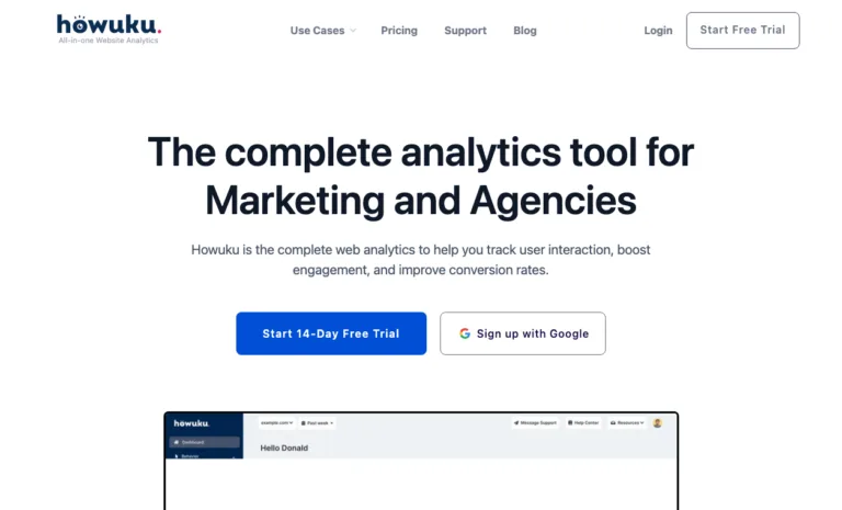 Featured tools Howuku Use Howuku to literally see what your web visitors are doing on your