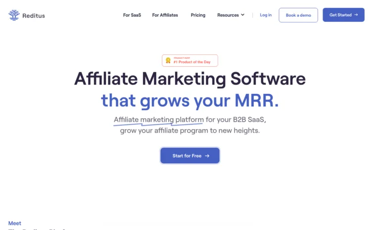 Featured tools Reditus Reditus is an affiliate management software focused on SaaS businesses.