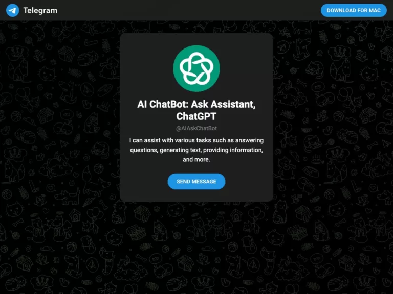 AI ChatBot - AIAsk ChatBot is a Telegram-based tool that offers quick