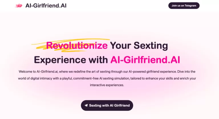 AI-Girlfriend.AI - Revolutionize Your Sexting Experience with AI-Girlfriend.AI