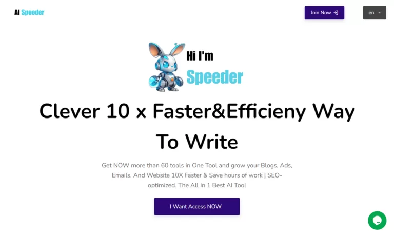 AI SPEEDER - Clever 10 x Faster&Efficieny Way To Write