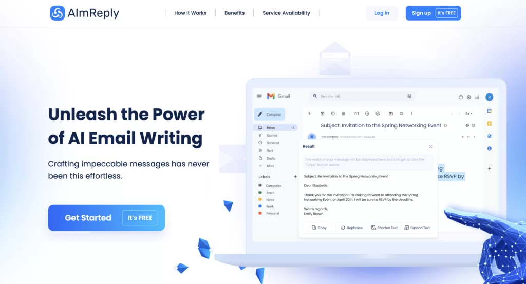 AImReply - With the plethora of email automation tools now available