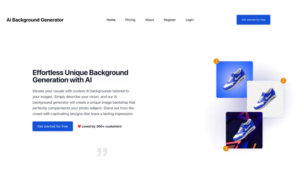 Ai Background Removal and Generation - Effortless Unique Background Generation with AI