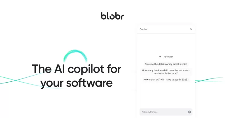 Blobr - Blobr’s AI Copilot uses the power of your APIs