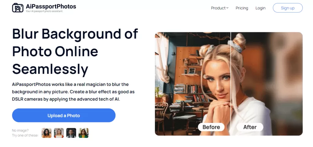 Blur Background - Blur background of photo with AI and make your photo stand out! Whether you’re a professional photographer or just starting out