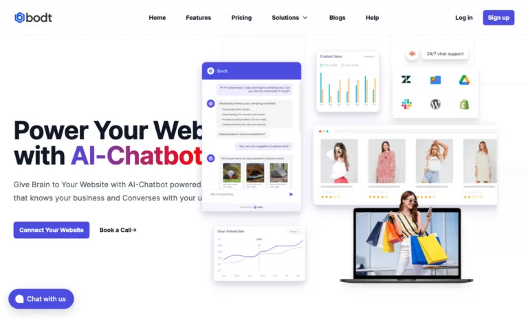 Bodt - AI Chatbot Builder - Bodt AI-Chatbot builder let’s you create chatbots in just 10 mins. Save cost on customer support and train your chatbot on your data to know each and everything about your product and website. Have AI-Live support at just $19 per month with ai-responses credits
