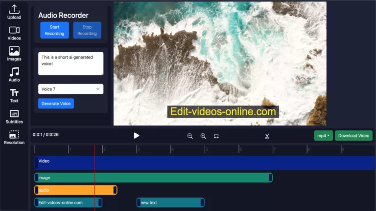 Edit-Videos-Online.com - Explore the ease of video editing with Edit-Videos-Online.com