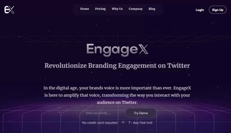 EngageX - EngageX is an innovative tool designed to identify tweets relevant to your brand