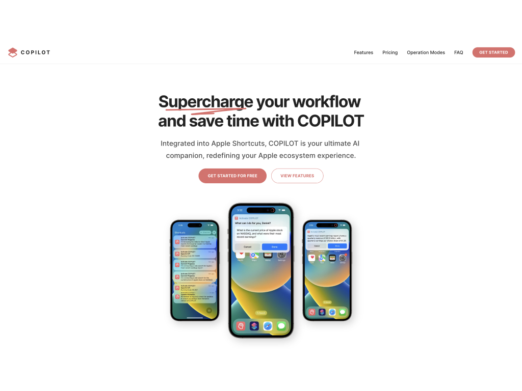 MeetCOPILOT.app - Meet COPILOT: your personal AI assistant powered by ChatGPT