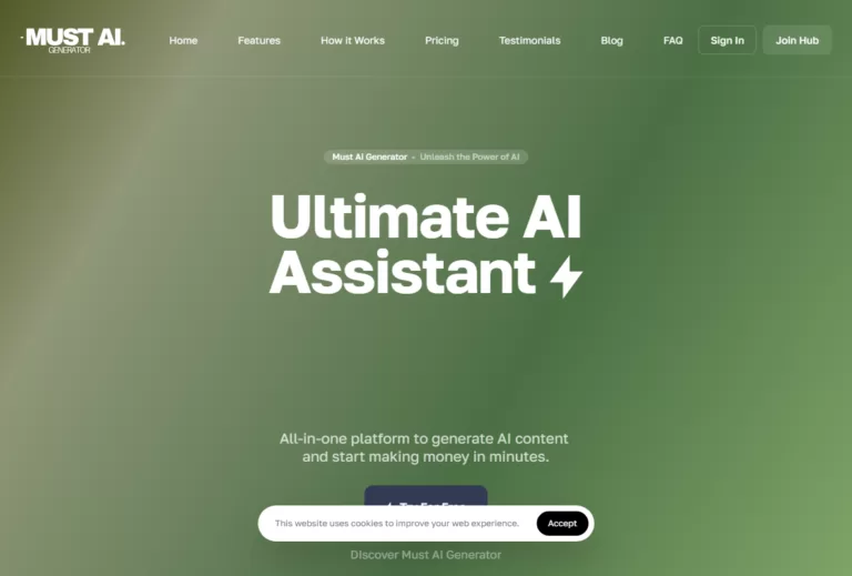 Must AI Generator - Unleash the Power of AI with the AI Multitool!rnrnAre you ready to supercharge your creative processes and productivity? Introducing the AI Multitool