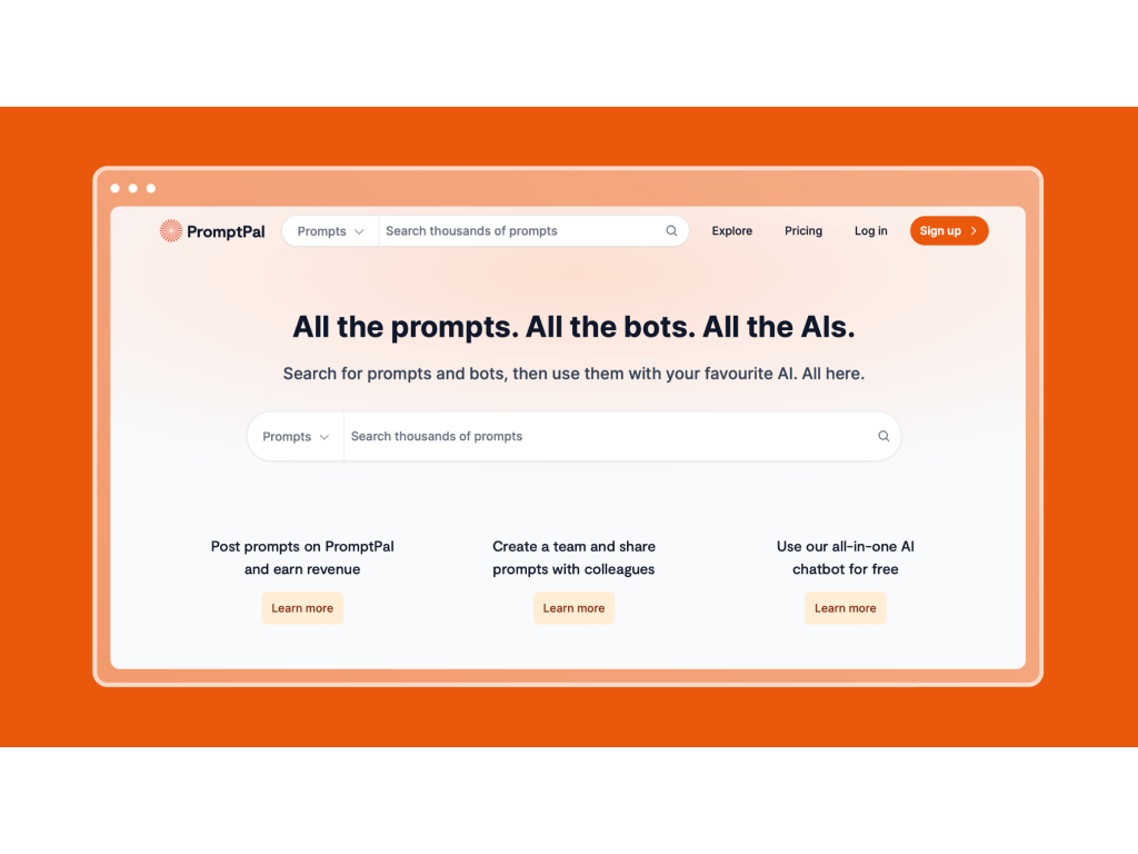 PromptPal - Search for prompts and bots