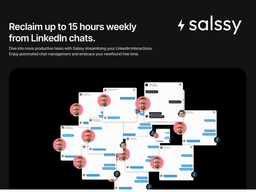 Salssy - Salssy AI automate Your LinkedIn Conversations from Outreach to Meeting