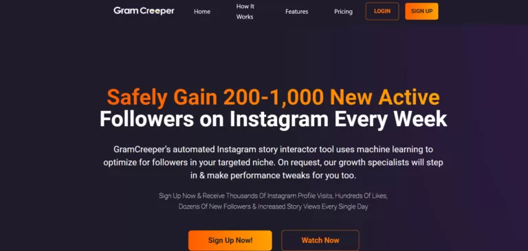 StoryCreeper AI - StoryCreeper AI is a social media assistant tool that uses artificial intelligence and machine learning to interact with social media stories