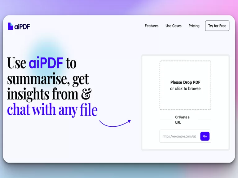aiPDF - Ai PDF is your AI assistant that can scan
