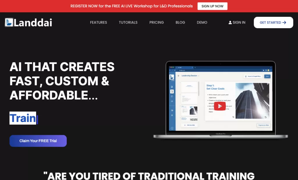 landdai.app - Artificial Intelligence designed to Produce