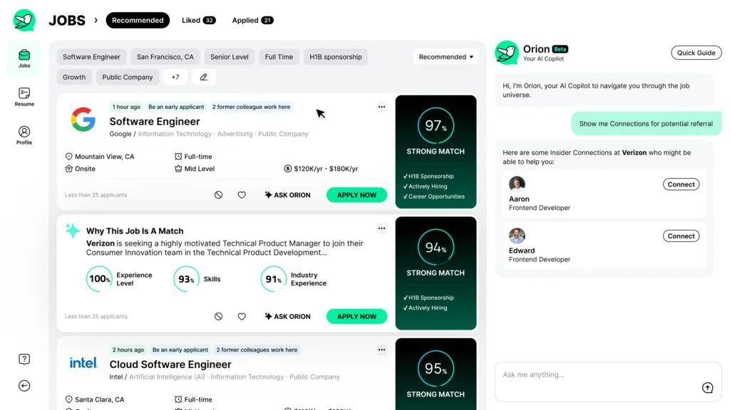 Jobright.ai - Jobright is an AI job search Copilot that matches you with jobs based on your experience