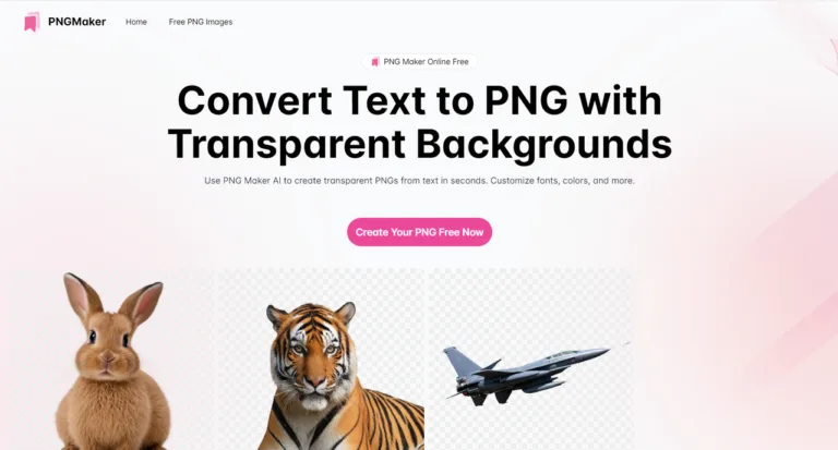 PNGMaker: Convert Text to PNG with Transparent Backgrounds - Convert text to PNG: fast