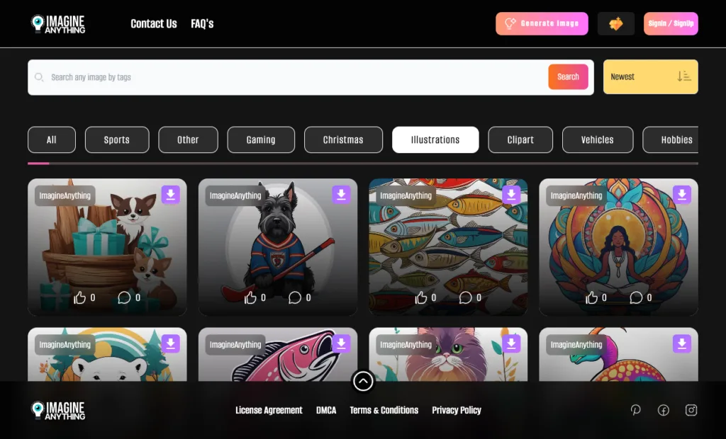 Imagine Anything - Imagine Anything is a Free AI Art Generator. Create Photos