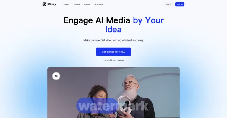 GStory - GStory is a powerful editing tool that effortlessly removes background and enhances your videos and images