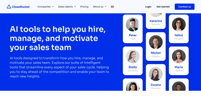 AI tools for sales team by CloseRocket - AI tools to help you hire
