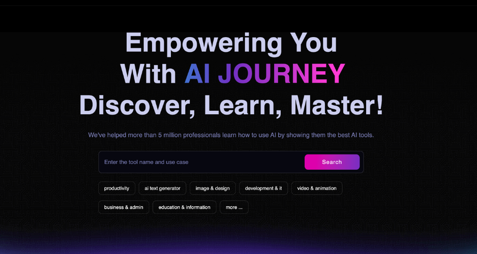 AIjourney - AIJOURNEY was designed with a focus on user-centric education in artificial intelligence. From the onset