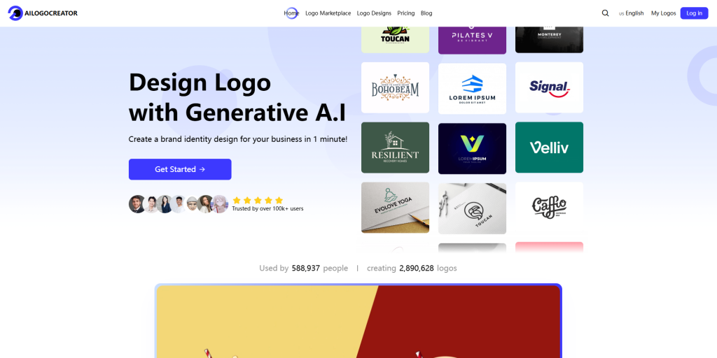 Ailogocreator - AILogoCreator is an AI logo generator and AI logo maker for creating professional logos in minutes