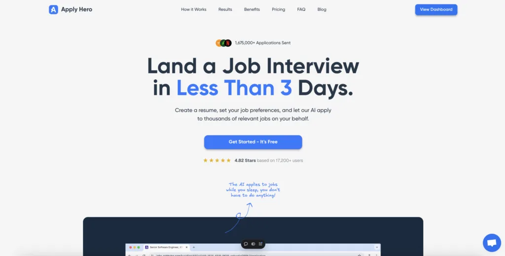 Apply Hero AI - Automatically apply to 1000s of jobs using AI.