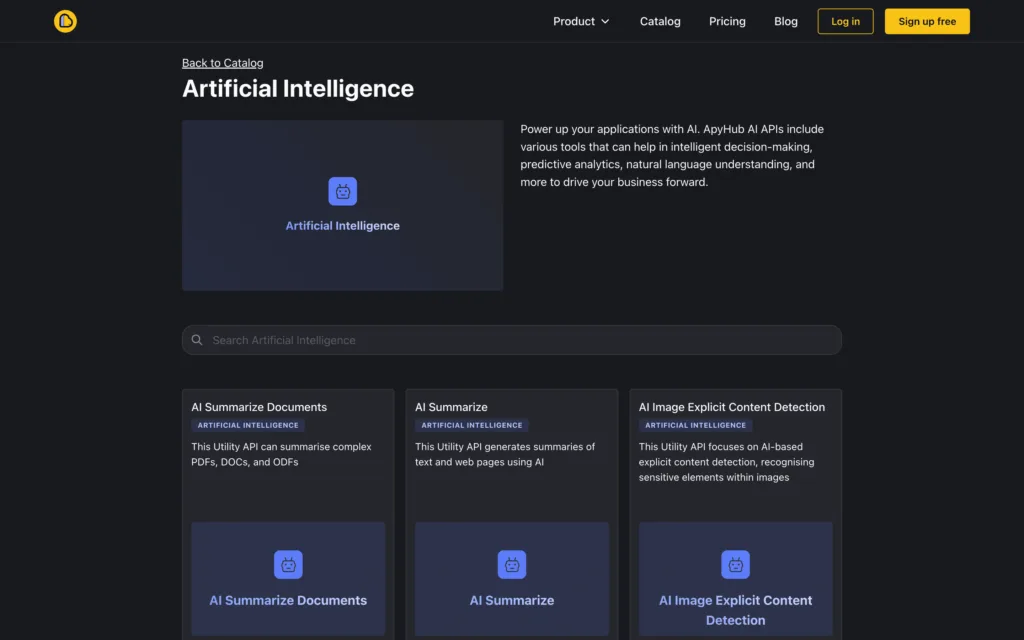 ApyHub - ApyHub is a platform that provides powerful 110+ utility APIs for developers and teams.