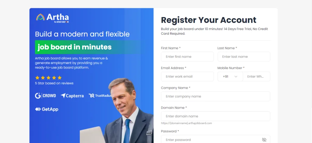 Artha job Board - Launch Your AI Job Board in Minutes!