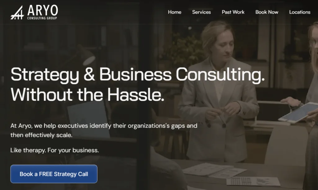 Aryo Consulting Group - Mckinsey for 99% less