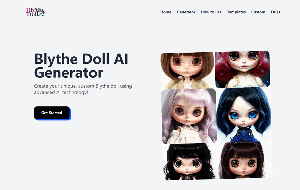 BlythedollAIGenerator - Blythe Doll Generator to create unique