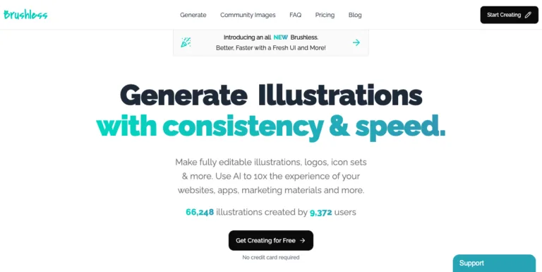 Brushless AI - Are you looking for illustrations
