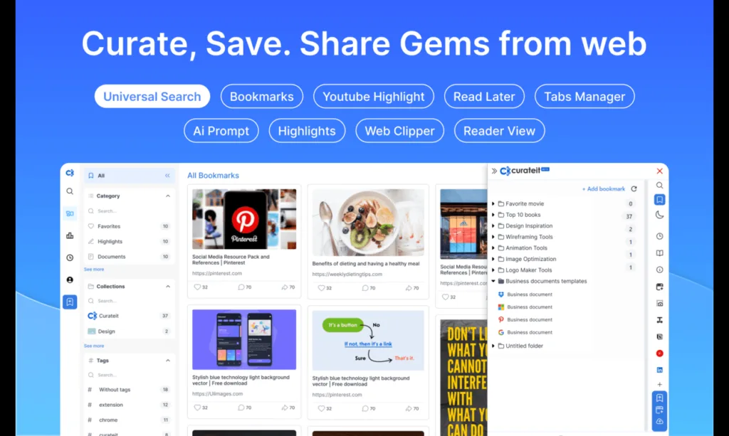 Curateit - Curateit handles all your writing