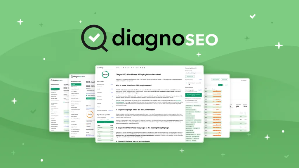DiagnoSEO - Boost site traffic with a full-stack SEO