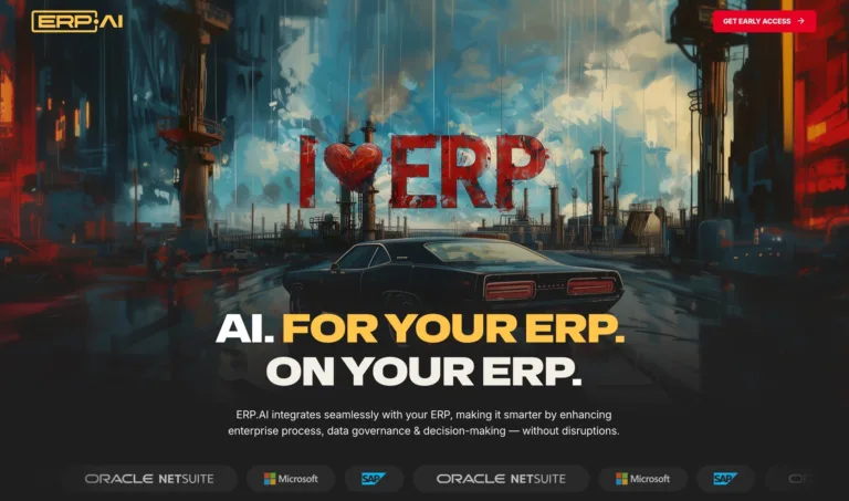 ERP.AI - ERP.AI transforms your ERP system into an intelligent powerhouse. With seamless integration