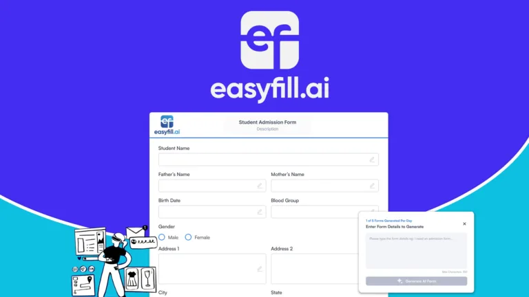 Easyfill.ai - Easily convert paper forms to online fillables or with our AI-powered tool create forms in seconds