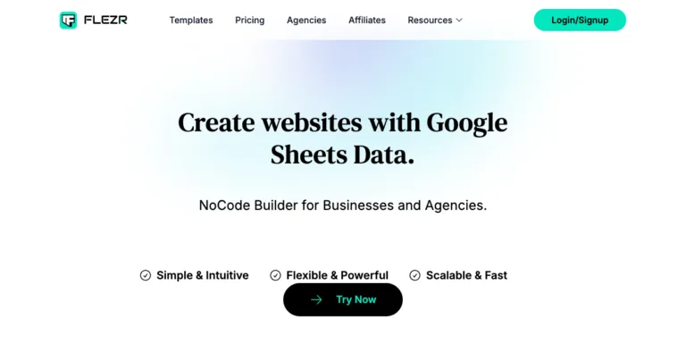 Flezr - noCode Website Builder