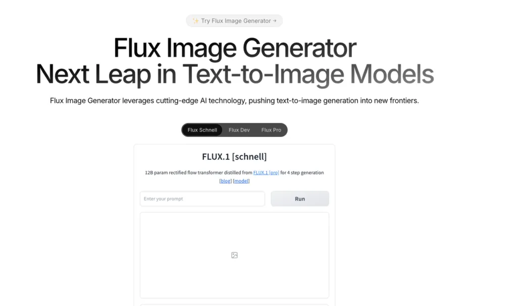Flux AI For Image Generator - The Flux.1 Image Generator is the next leap forward in text-to-image models.