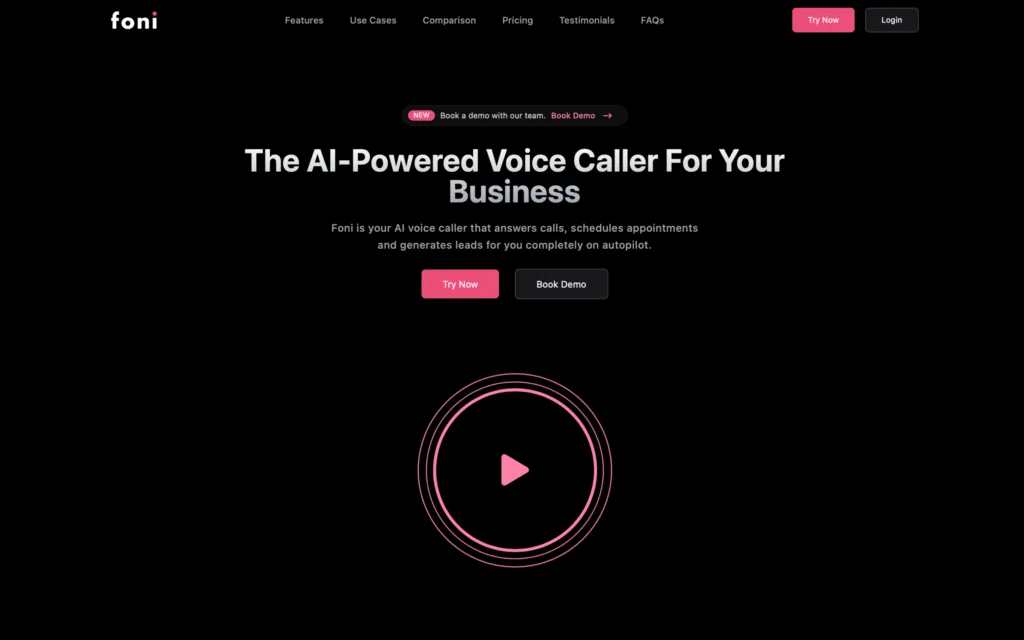 Foni - The AI-Powered Voice Caller For Your Business