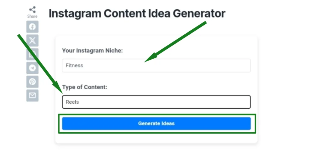 Free Instagram Content Idea Generator - The Instagram Content Idea Generator by Hustle Strikers is a really easy and fun tool that helps you come up with lots of new and exciting ideas for your Instagram page