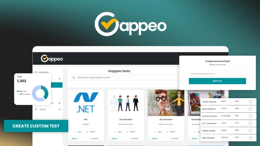 Gappeo - Talent & skills assessment platform to help you hire and retain the best candidates