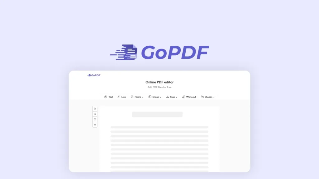 GoPDF - Edit